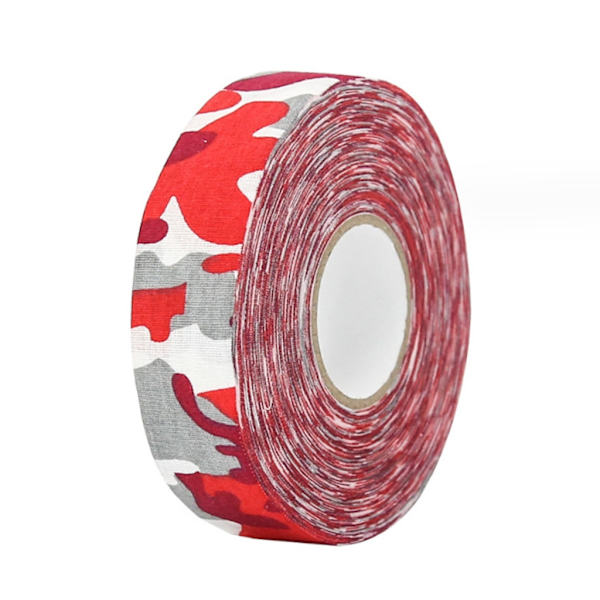 Jääkiekkoteippi itseliimautuvat jääkiekkomailan kahvat vedenpitävä jääkiekkoteippi Red camouflage