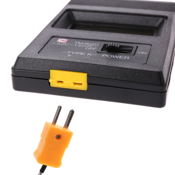 Temperaturmätare K Typ LCD Digital Termometer Termoelement Sond 1300