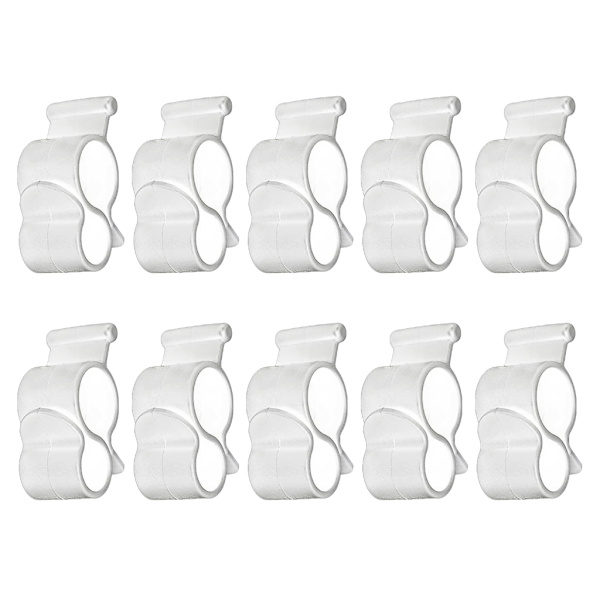 Camping Traveling Fortelt Kroge Clips til campingvogn Camper Reb Clamp Lys Ophæng String Lys Telt Kroge Ophæng 10 stk.