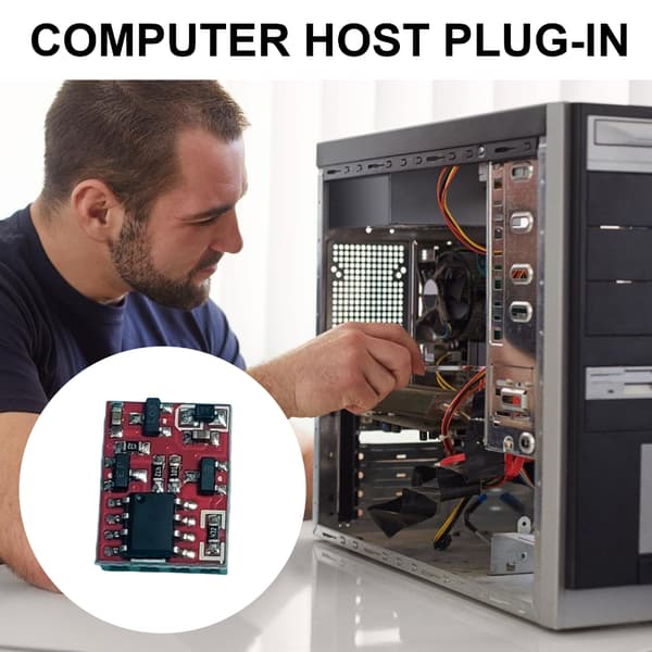 USB Fan Emulator Kort Version Fan Simuleringsenhed til Computer