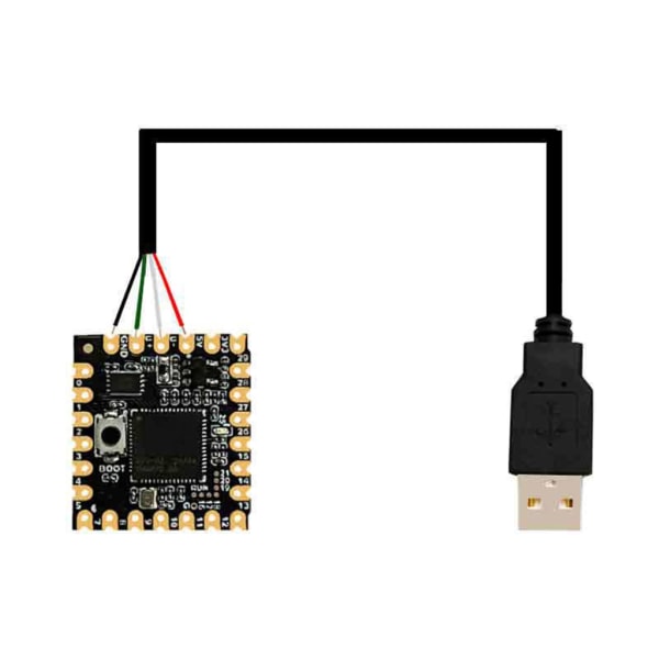 HighPerformance RP2040 Core A Development Board RP2040-Core-A- USB förRaspberry Pi Microcontroller PICO Development null - Without USB cable