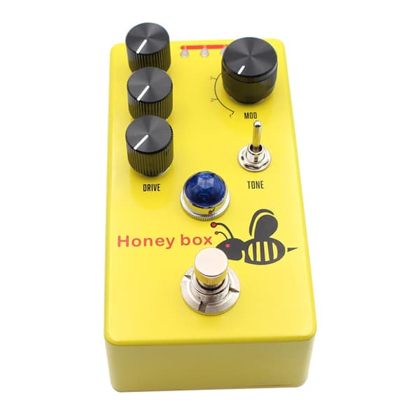 Studioklassad gitarr effektpedal distorsion reverb delay effekter kompakt