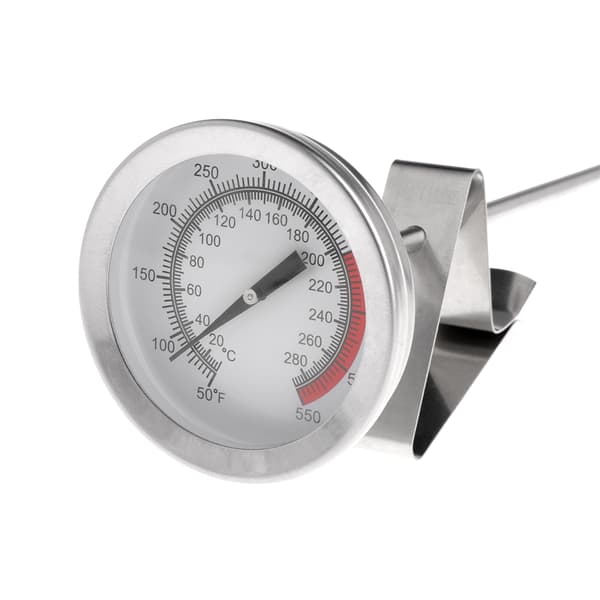 40 cm Lang Sonde Stegt Termometer i Rustfrit Stål til Pommes Frites