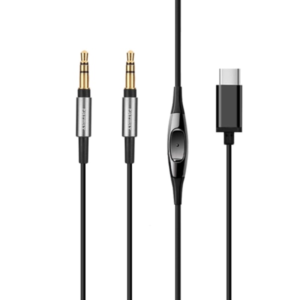Kestävä TYPE C - 3,5 mm kuulokekaapeli MDRZ7 Z1R D7100 D7200 HE560 kuulokkeille