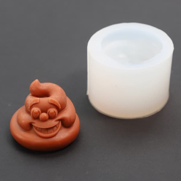 Bæsjformet Lysform 3D Silikon Bakeformer for DIY-Hjemmefestbord