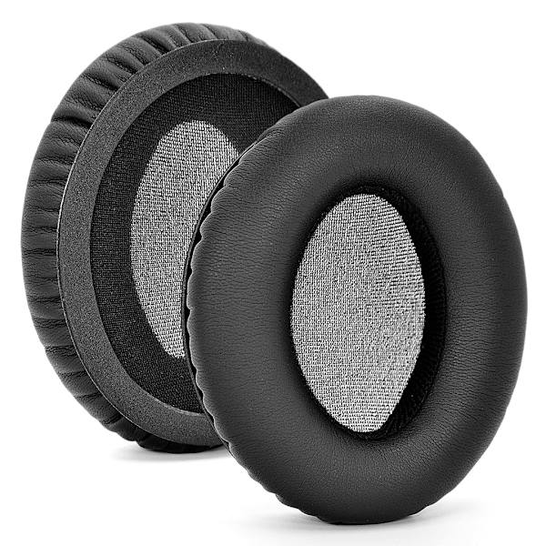 1 par læder ørepuder pudebetræk ørepuder erstatning for KRK KNS6400 KNS8400 6400 8400 headset