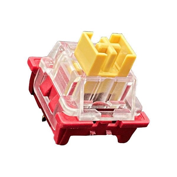 3Pin Lube RGB Gaming MX Switchar Linjär Taktil Tyst Clicky Switch Dammtät