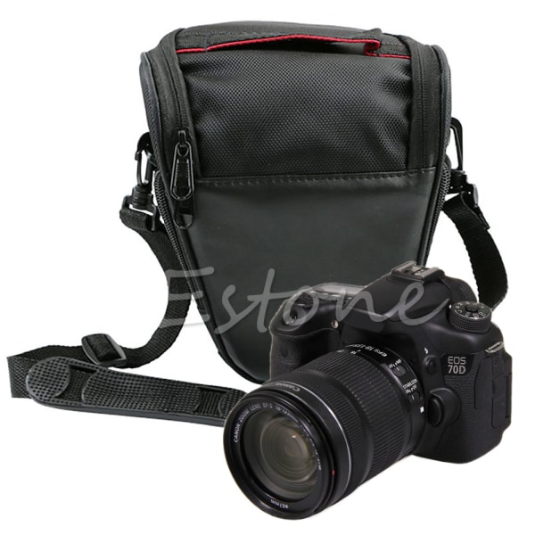 Vandtæt nylon skulder kamera taske DSLR video kamera taske Lens Pouch taske