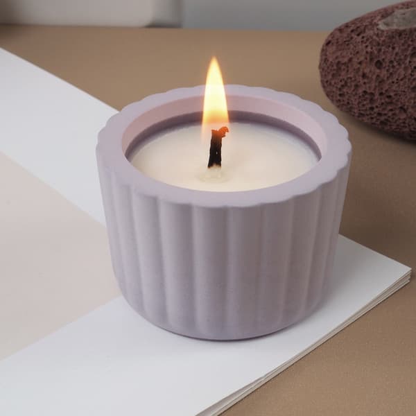 DIY Krystallsement Kopp Silikonform Kreativ Gips Lys Kopp Silikonform