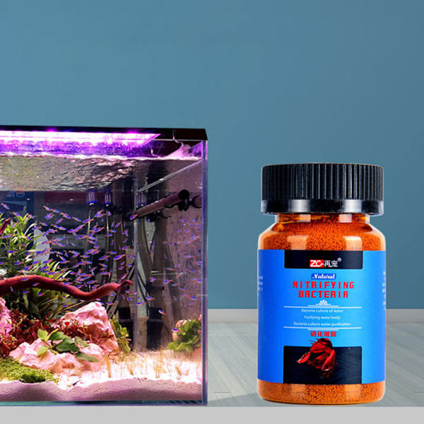 Nitrificerende bakterier Pulver Etabler nitrifikationssystem Fjern lugte 2,3 oz