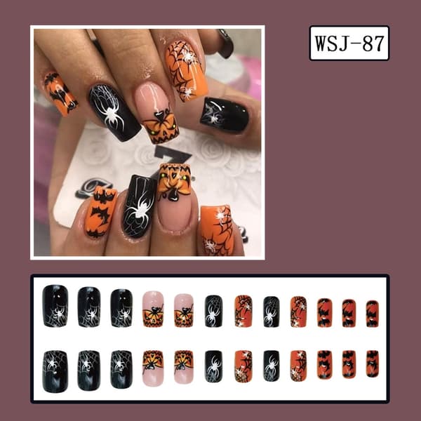 Halloween Coffer Hoofs Midnight Webspinner Internet Plan Pärlor ABS Persist Set