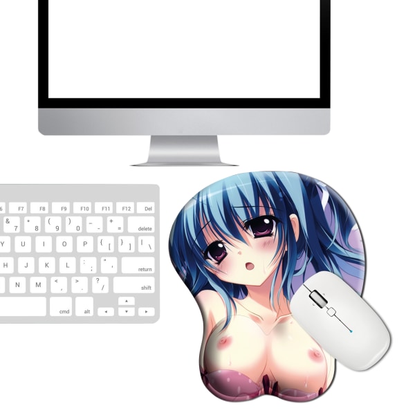 för kreativ japansk anime tecknad 3D sexig musmatta Silikonarmband Mousep