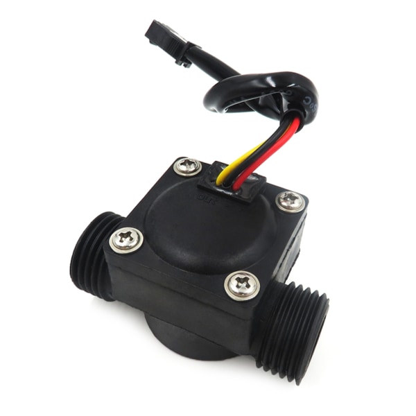 Flowsensor 1/2" gevind Halleffekt Flydende vand Flowsensor Flowmåler 1-30L/min.