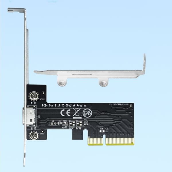 PCIe4.0 4X Extern Konverter Förbättrar Värmehantering SFF8612 Serveranvändning