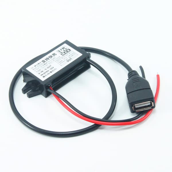 for DC6V~32V til 5V~12V Strømadapter til Bil USB Strømkonverter Modul