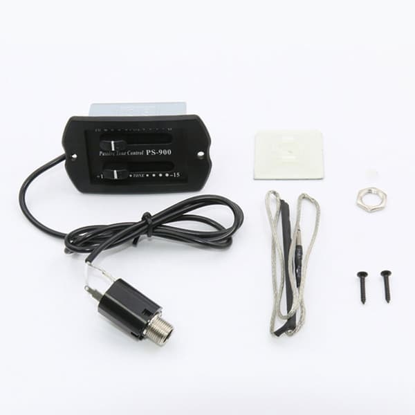 Akustisk Gitarr Preamp Piezo Pickup 2 Band Gitarr EQ Equalizer Piezo Pickup