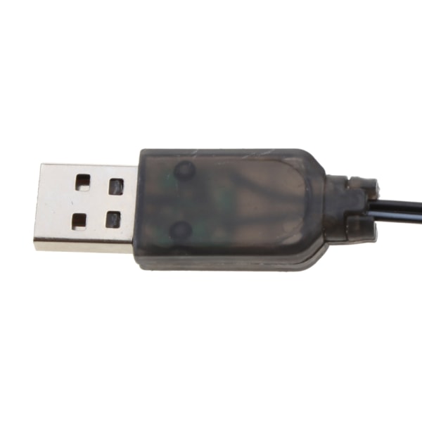 3,6V 2P 250mA SM 2p-kontakt USB laddare med LED-laddningsindikatorlampa för NiMH NiCD RC bilrobotleksaker Batteripaket Hållbar