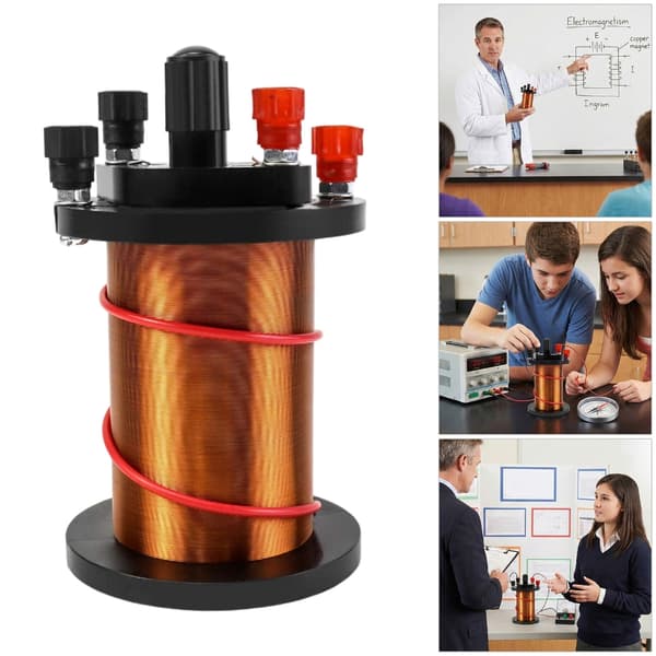 Elektromagnetisk spole til undervisning i transformerende koncept og induktive effekter