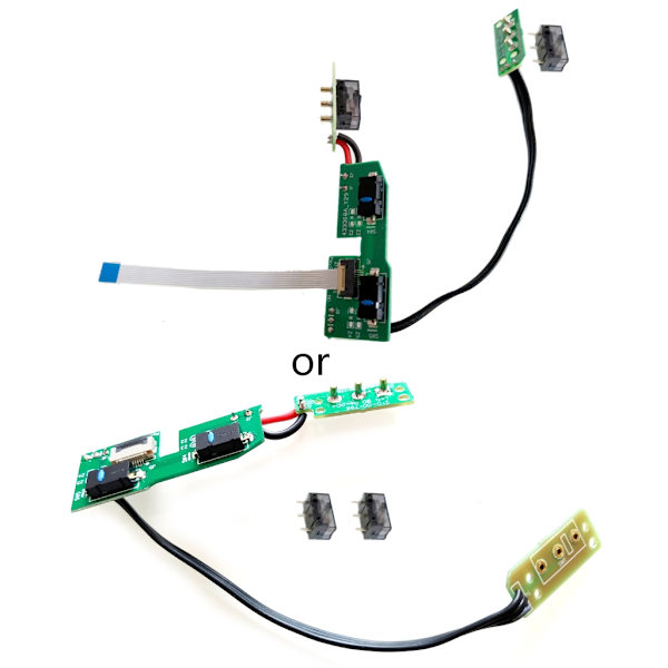 för G603 Mus Micro Switch Button Board Kabelbyte Hot Swap Mouse Board