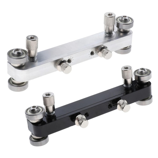 Aluminium gitarbro- og sadelslipesett med høy styrke, justerbart Silver