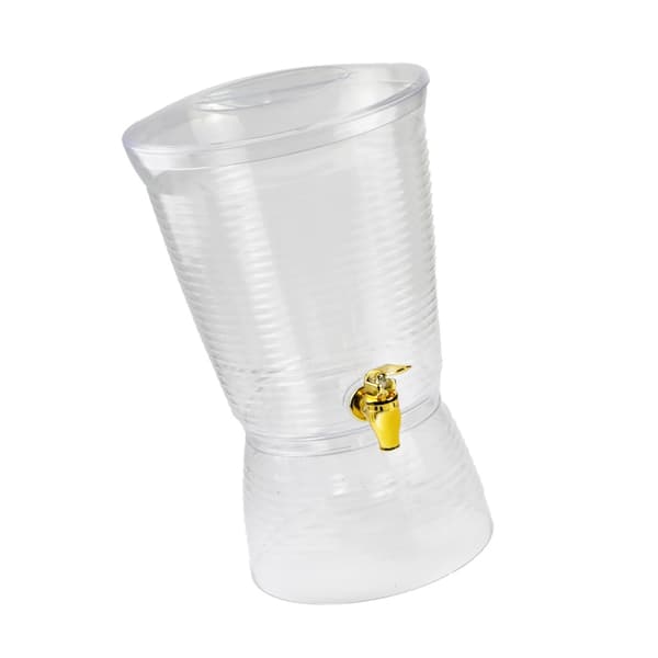 Vanndispenser i plast Drikkedispenser for fester Klar Drikkedispenser