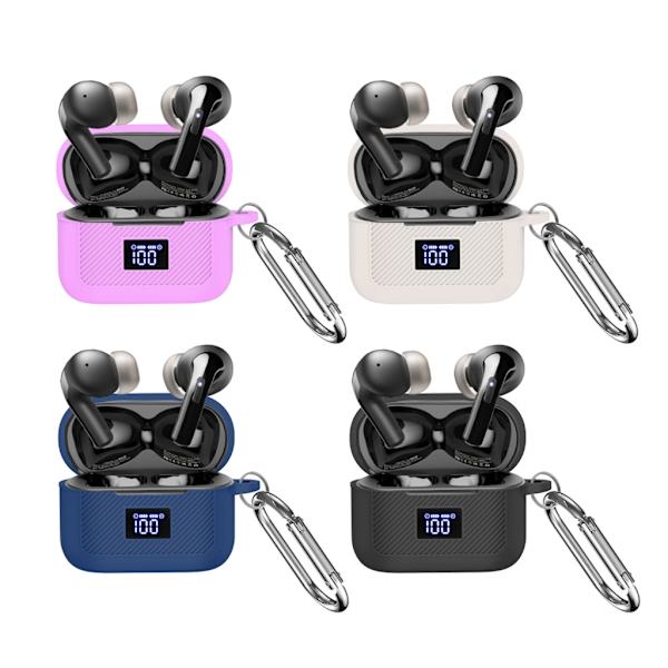 Cover för Passar T21-hölje Cover Flexibelt case Vattentät hud Purple