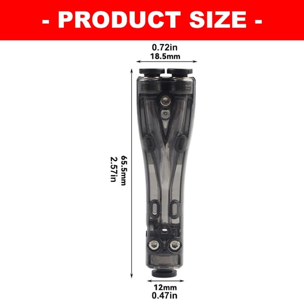 ABS Filament Routing Connector til PTFE-rørsopsætninger og vedligeholdelse