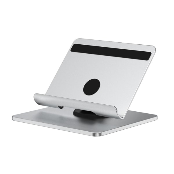Mobiltelefonställ i aluminiumlegering Tabletthållare Universal justerbart telefonställ för kontorsbord skrivbord 360° rotation