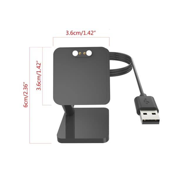 Smartwatch Tilbehør Magnetisk Opladerholder Base til Watch GTC