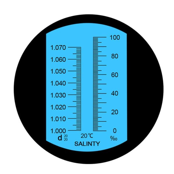 Saltkoncentrationstester Salinometer med automatisk temperaturkompensation
