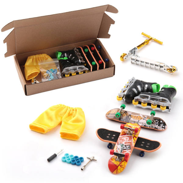 Mini Skateboards Finger Fashionabla Mini Finger Skateboards Leksaker Mini Gripbräda Skateboard Finger Sports Party Favors