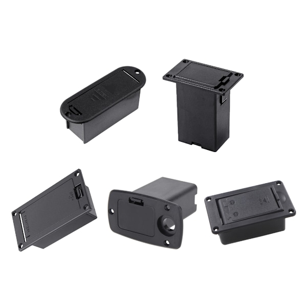 Batterihållare för 9V för aktiv gitarrbas pickup musikaliska tillbehör Style 1