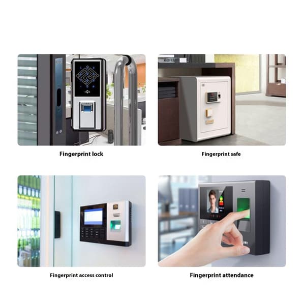 Högprecisions Kapacitiv Touch Fingeravtryckssensor Modul UART USB-kommunikation
