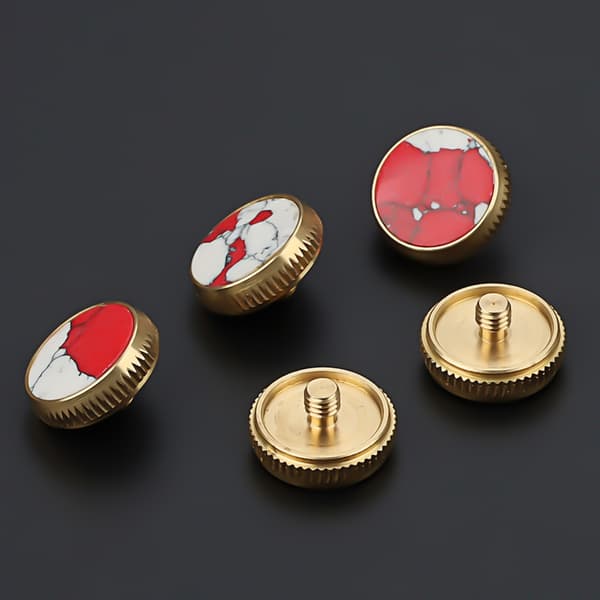 Trompetventilhetter Trykking Trompetventilknapper, Metall Trompetventildel