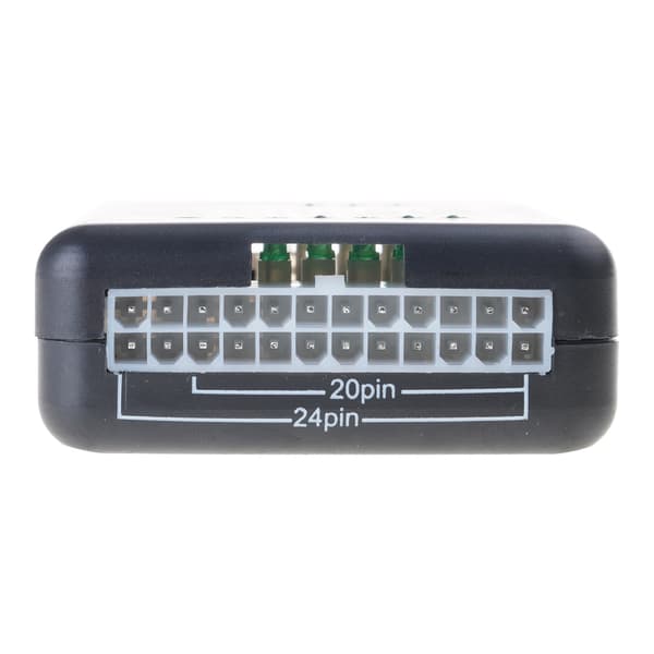 Datamaskin PC Strømforsyning Tester LED 20/24 Pin for HDD Tester