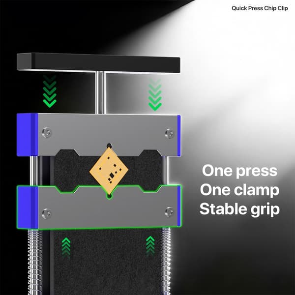 Quick Press BGA Chipfjernelsesværktøj med 500℃ varmebestandigt glas til CPU