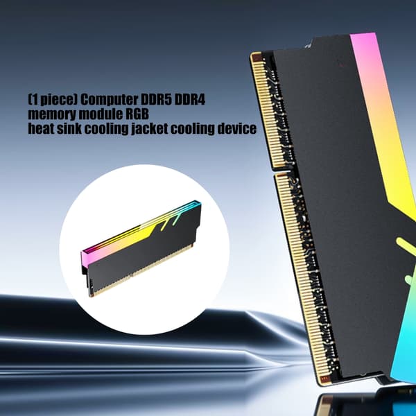 Computermindekølere Køleplade til DDR5 DDR4 DDR3 DDR2 5V 3Pin ARGB Design