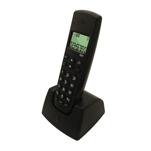 Trådlös fast telefon hustelefon med störande samtalsblockerare Mobilsynkronisering Digital telefonsvarare Enkelhandspaket