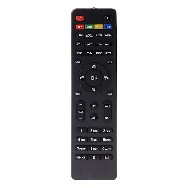Universal TV BOX Fjärrkontroll Ersättning för Freesat V7 för HD/V7 MAX Set Top