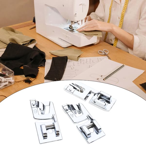 3 Smala fållfötter 3mm 4mm 6mm för hushållssymaskiner