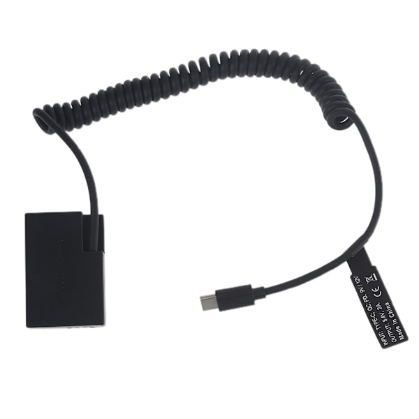 Type-C - DR E18 Dummy-akkukameran power RP 77D 800D 760D 750D 200D -kameratarvikkeille