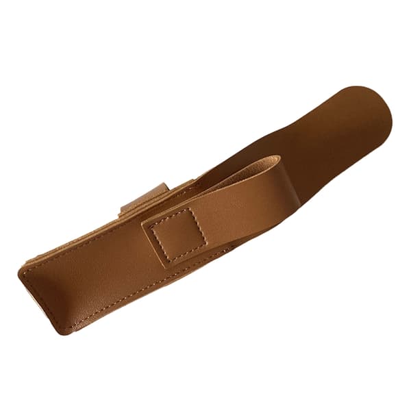 Harmonica förvaringsväska bärbar väska singel harmonica behållare PU harmonica fodral