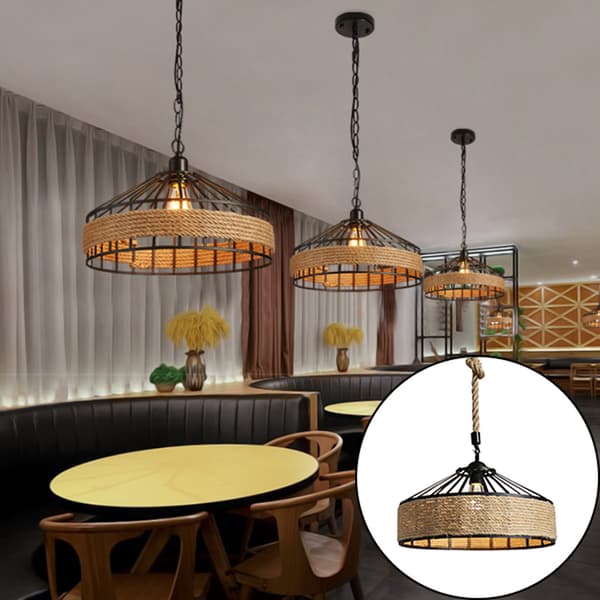 Industrielle Retro Pendellamper for Restaurant Loft Kaffe Lysekrone