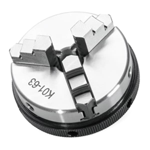Mini 3-backars svarvchuck, K01-50 3-backars träbearbetningshandchuck