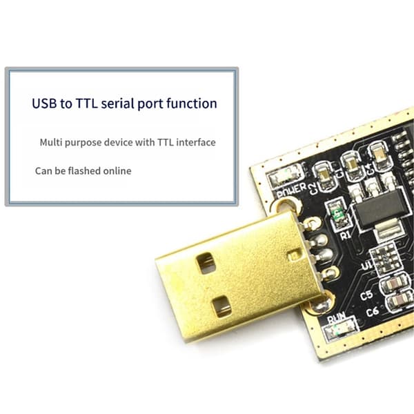 Enhedsprogrammerer til USB til parallelle og serielle grænseflader med 3.3V 5V niveau