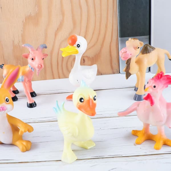 Gedemodel Realistisk Hane Dyrefigur til Samling og Udstilling