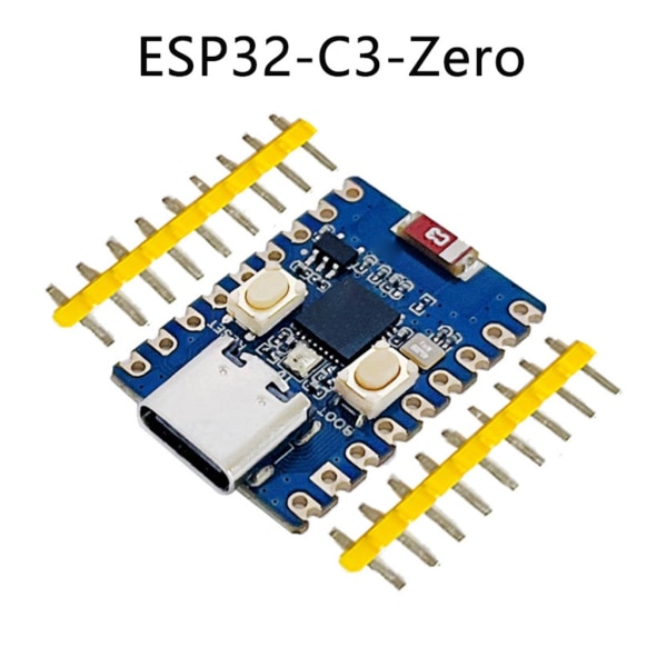 ESP32 C3 Zero Mini Development Board ESP32 C3FN4 för nybörjare, skapare och ingenjörer Kompakt och bärbar null - Zero Soldered