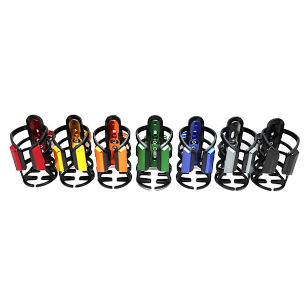 Metall Vannflaskebur for Motorsykkel Scooter MTB Styre Drikkebeholder Stativ Monteringstilbehør Red