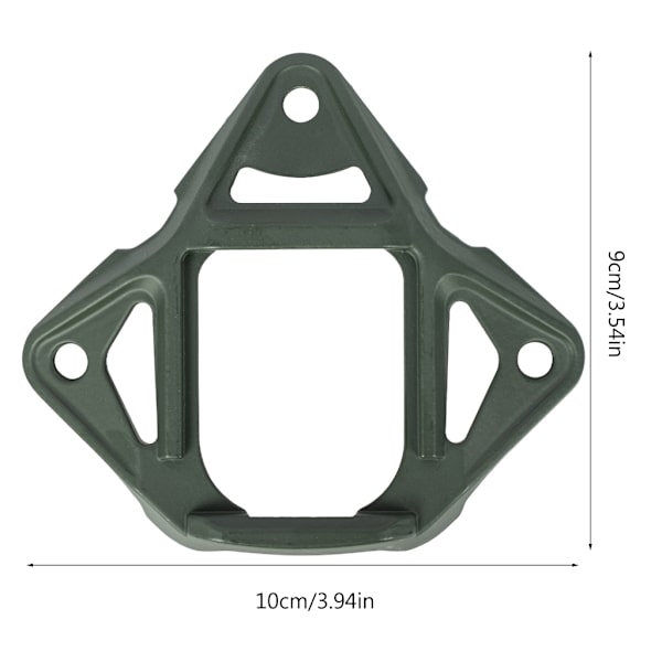 Taktisk hjelm NVG montering base shroud, Army Green