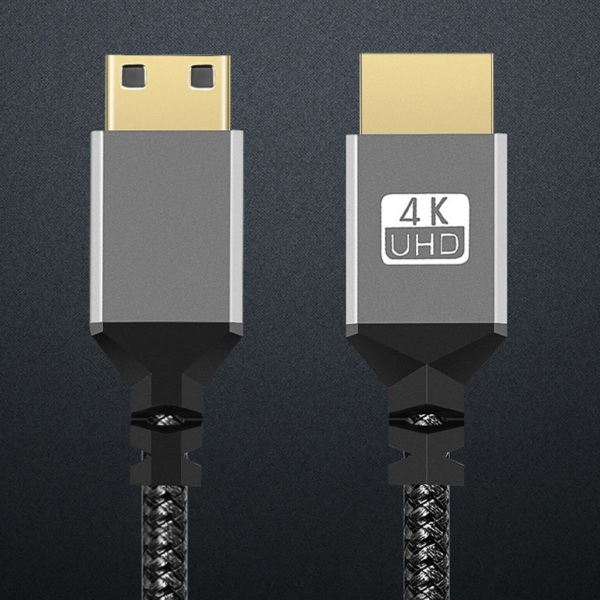 4K HDMI-kompatibel kabel Ultra High Speed ​​HDMI-kompatibel 2.1-kabel 4K 60Hz Stöd ARC eARC 1ms 12bitar null - A 1.5m